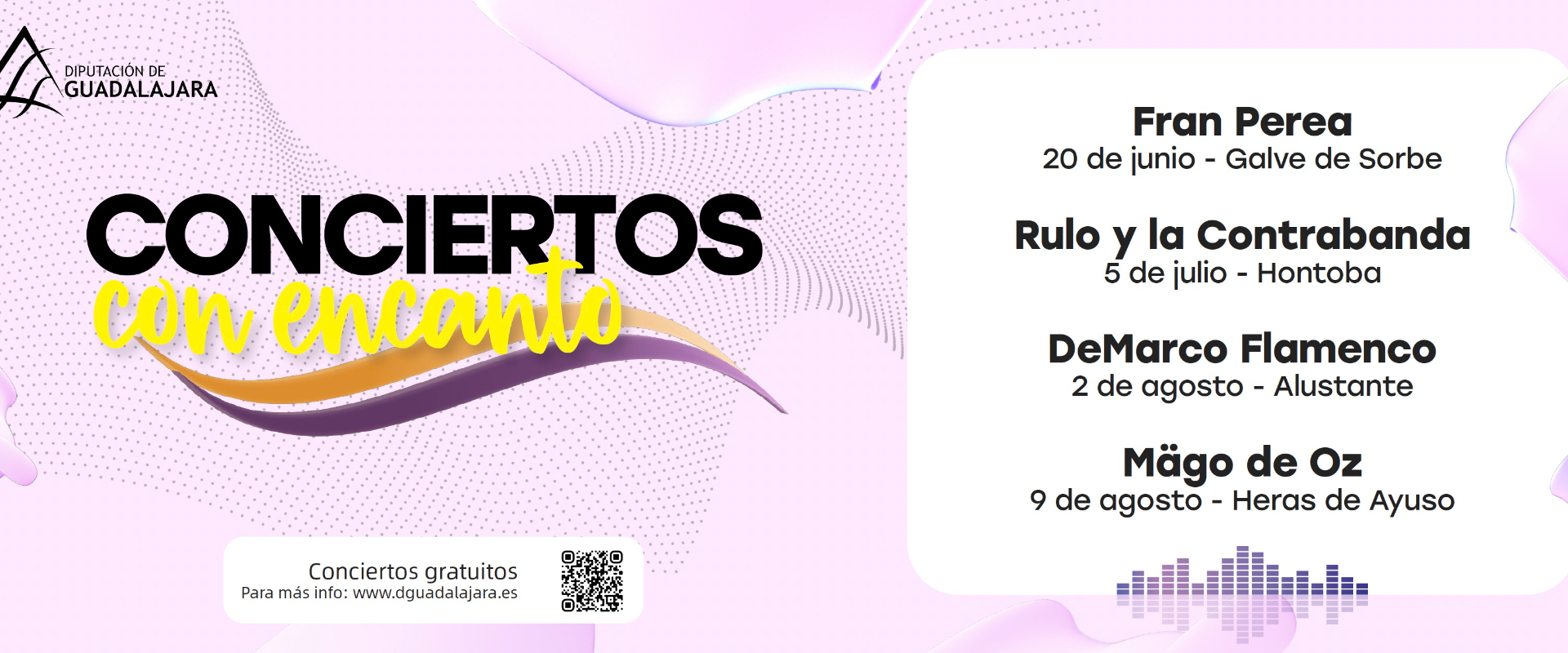 Conciertos con encanto Verano 2025